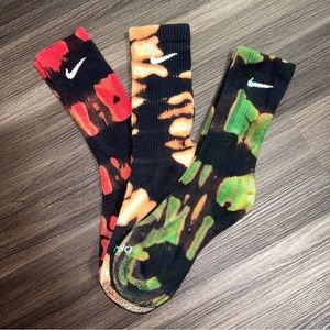 Authentic Hand Dyed Nike Socks